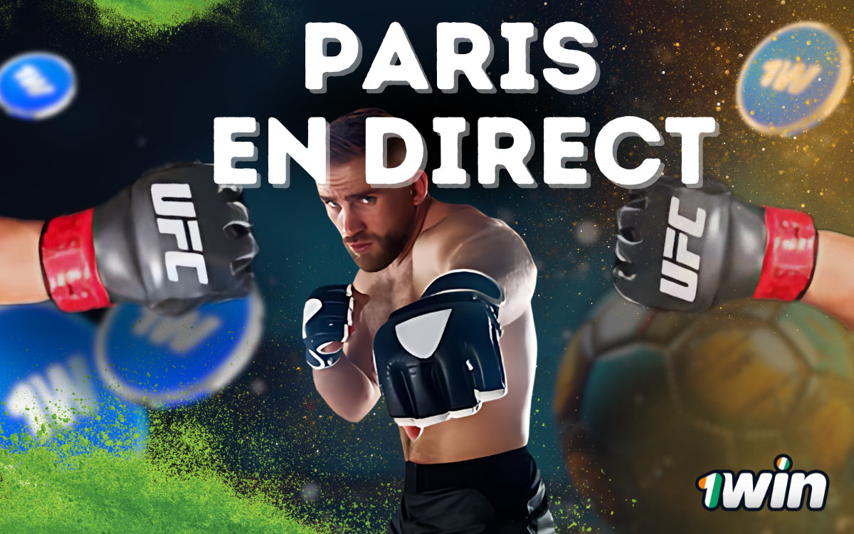 1Win propose des paris en temps réel sur l'UFC. 
Cela permet aux fans de profiter de combats 