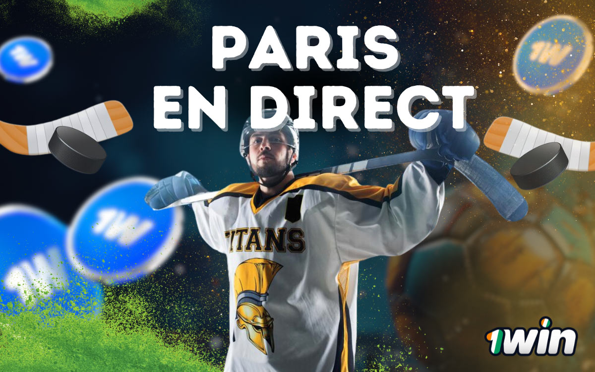 Les paris sur le hockey en direct et en temps réel sur 1Win.