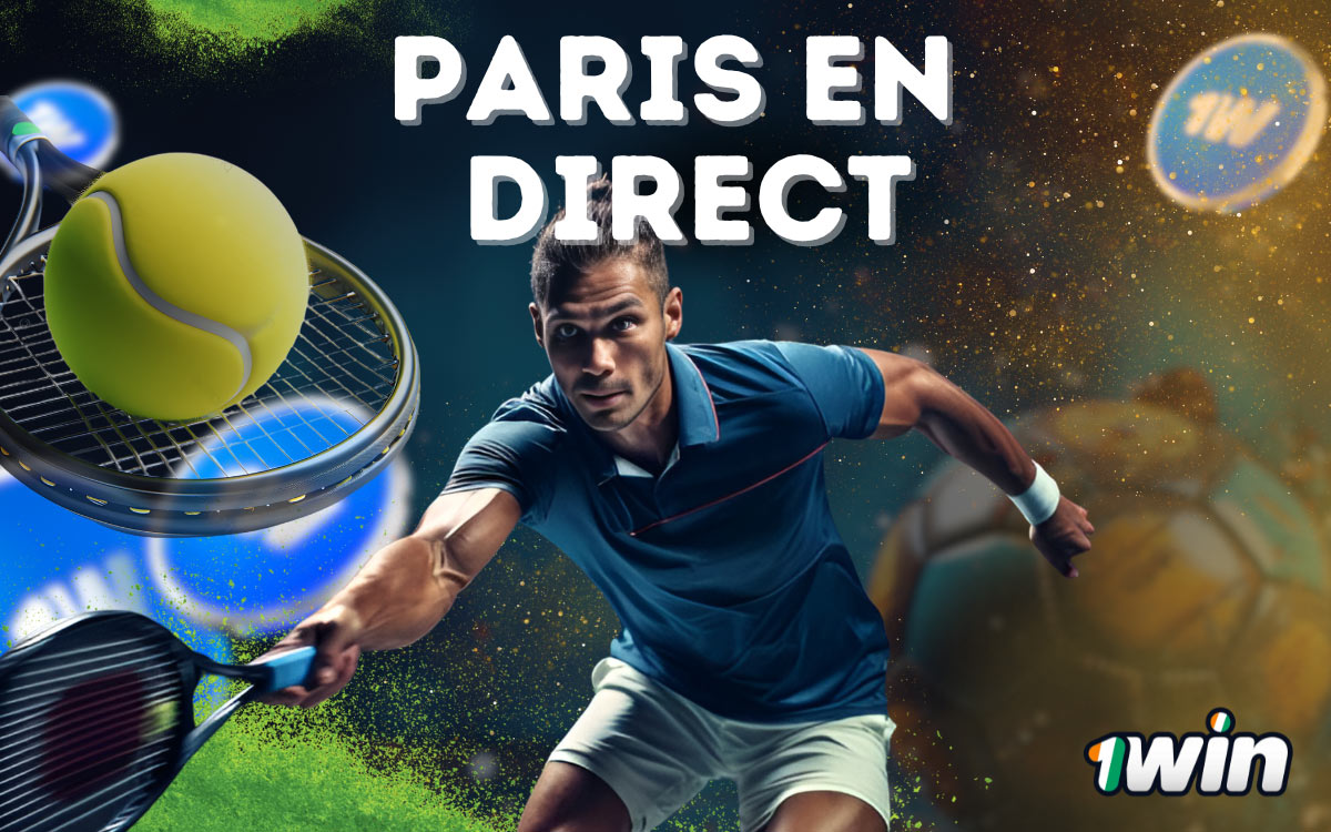 Parier en direct sur le tennis chez 1Win.